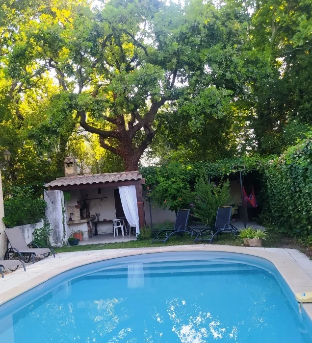 La piscine et son nouveau liner