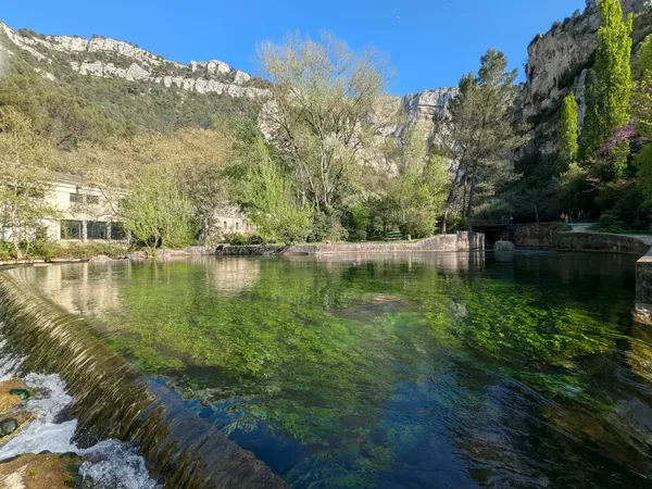 La Sorgue à Fontaine-de-Vaucluse